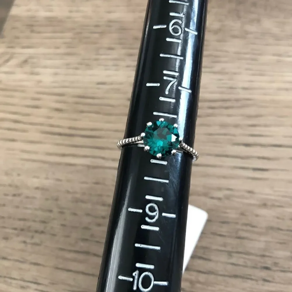 Swarovski authentic Crystals Ring White Rhodium plated